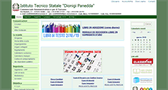 Desktop Screenshot of panedda.it